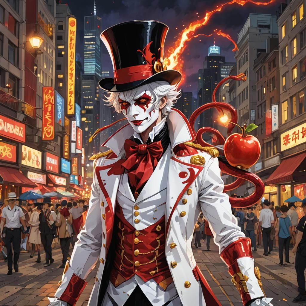 Dynamic Anime Superhero in Studio Pierrot Style