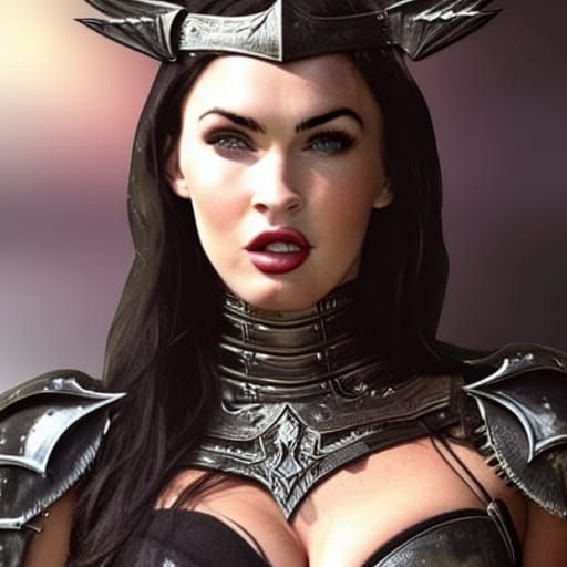 Megan Fox as Gothic Armored Warrior