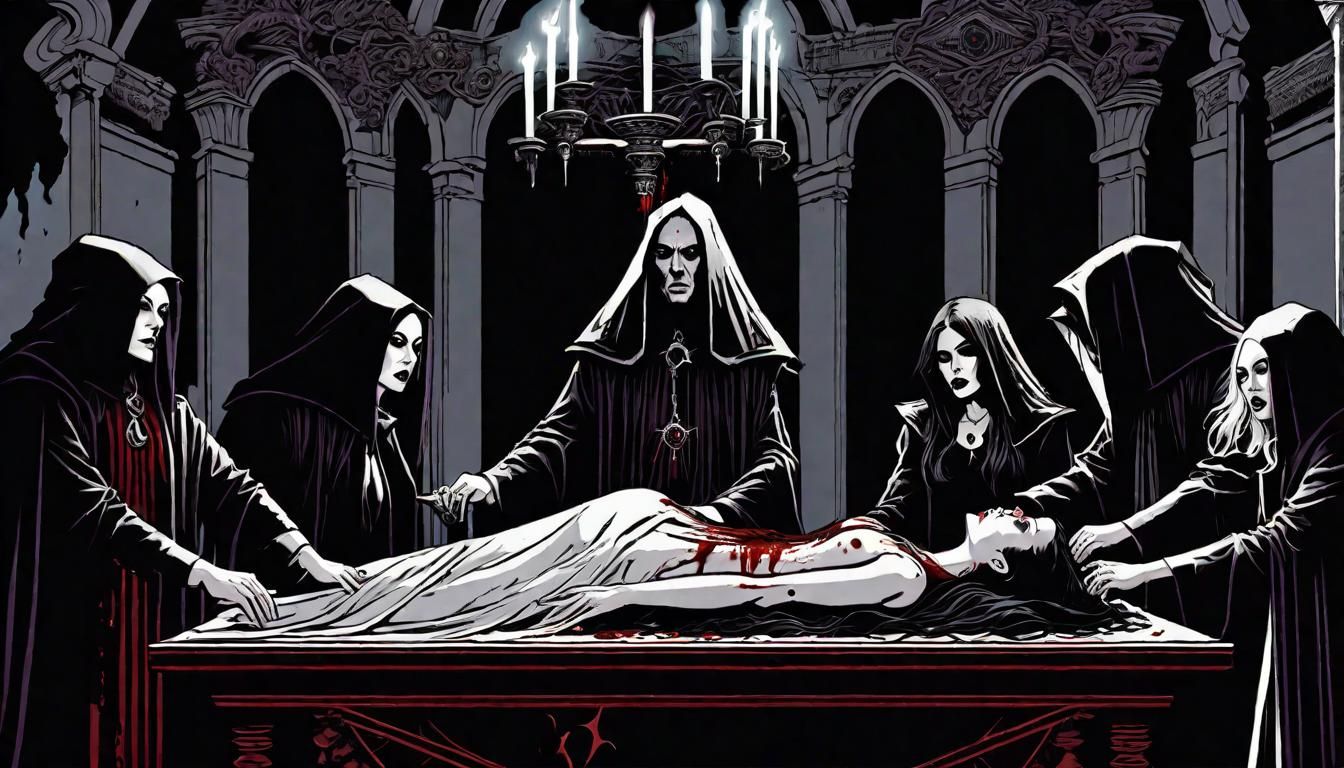Epic Horror: Witches' Bloody Sacrifice Ritual