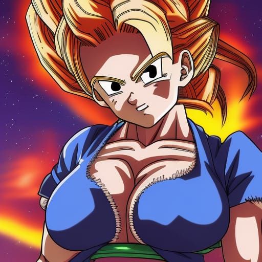 Bulma in Bikini: Dragonball Super Anime Style