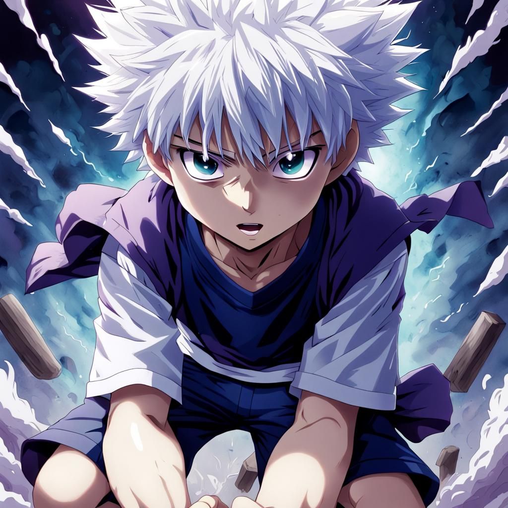 Killua Zoldyck Anime Key Visual