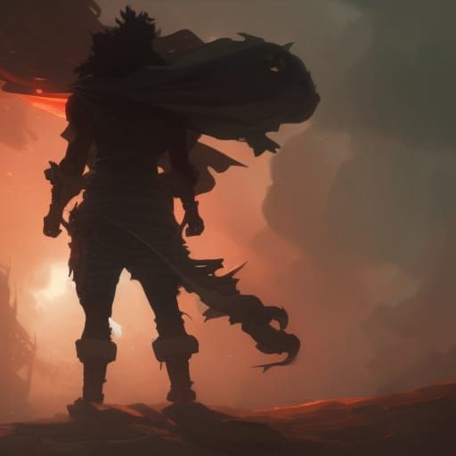 Gajeel: Dark Fantasy Concept Art in 8K