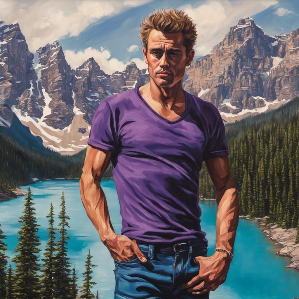 The beauty of a man - James Dean