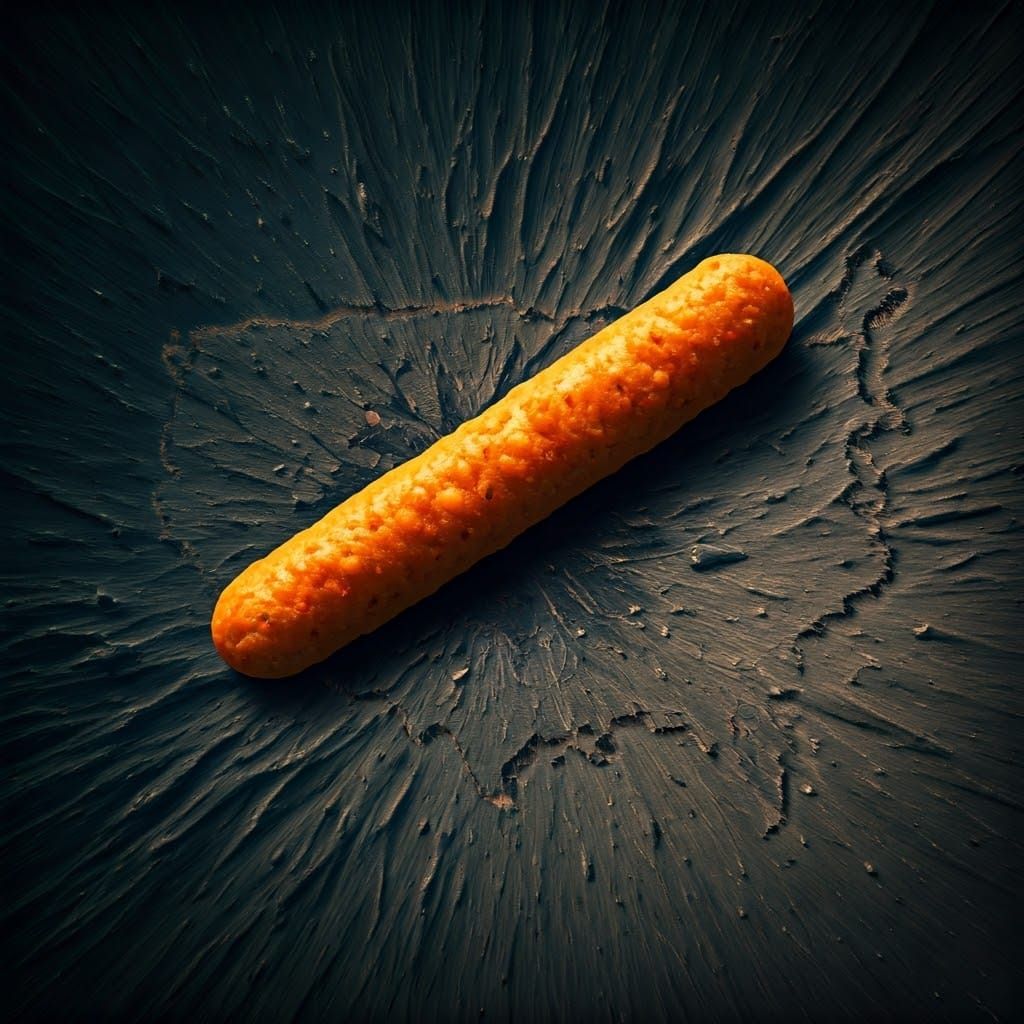 Apocalyptic Cheeto Puff Landscape