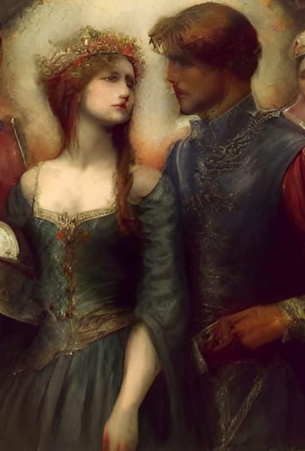 <lora:Water move:1.0> <lora:Elf in mist:1.0> man and woman