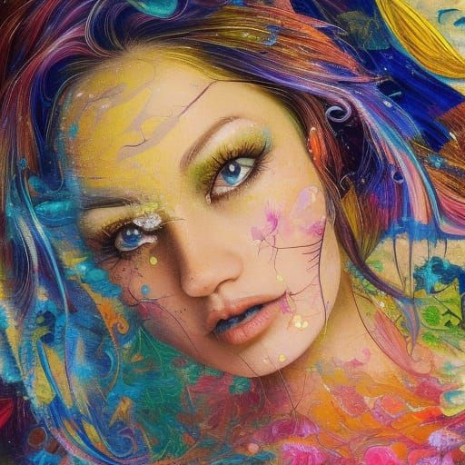 Detailed Gothic Romanticism in Hyperrealistic Digital Painti...