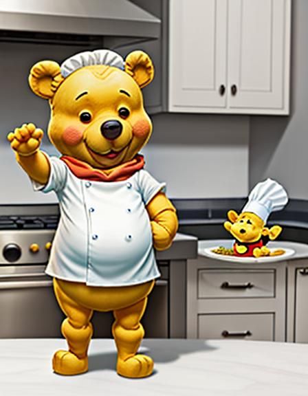 Winnie the Pooh as a Chef