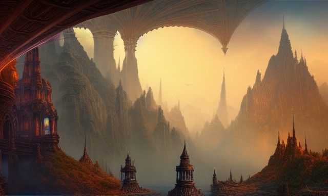 Incredible Wonder of the World: Fantasy Concept Art