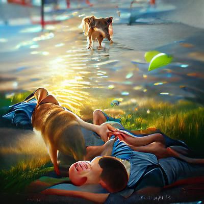Boy, Dog, and Friends: An Endless Summer