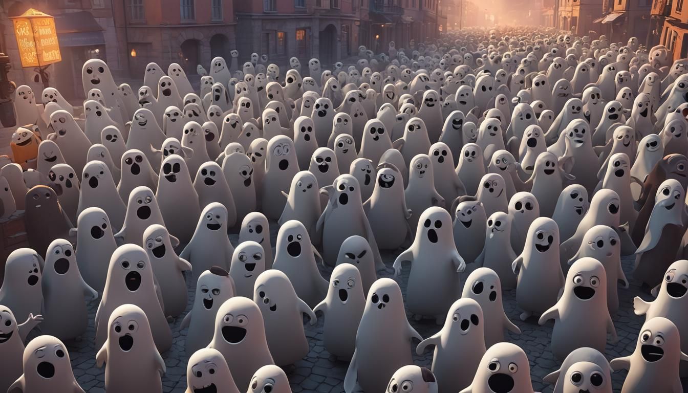 Ethereal Figures in Poland: 3D Digital Art