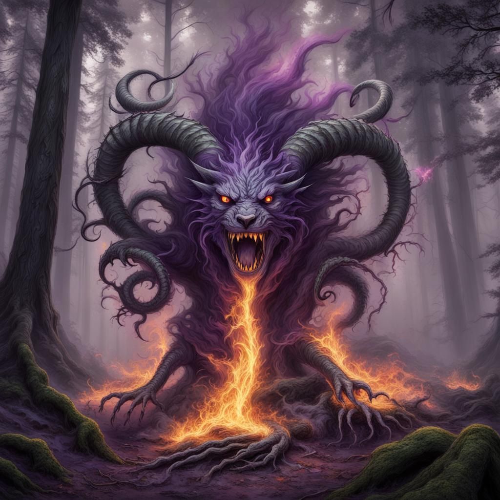 Magical Portal Transforms Forest Animals