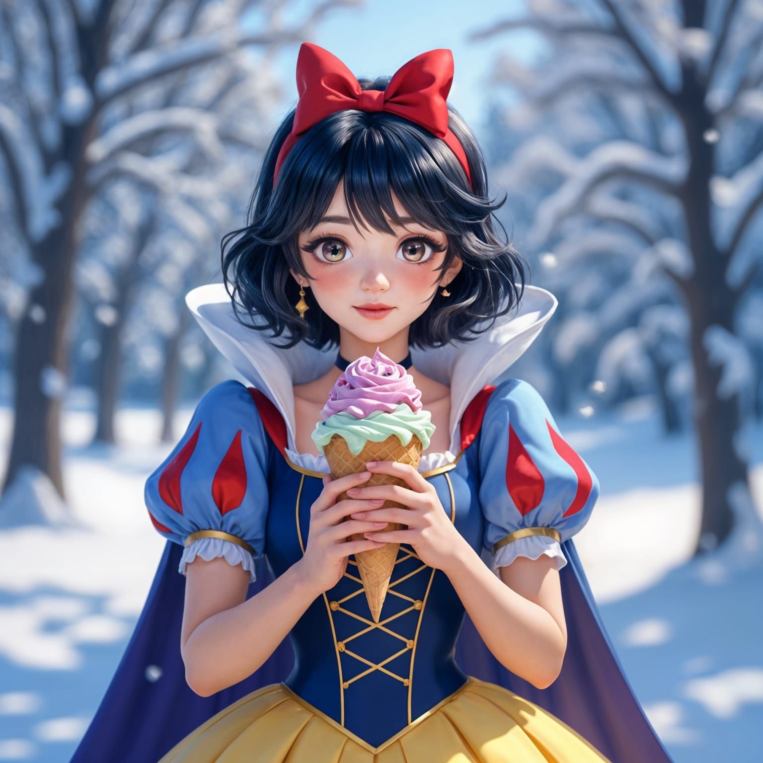Snow White and the Seven Ice Creams