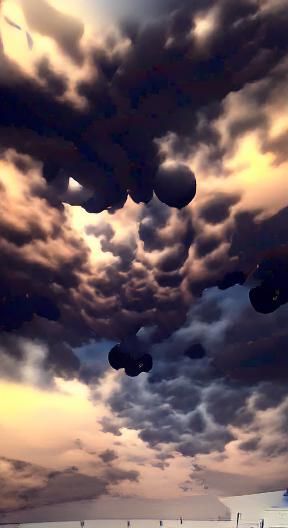 Dramatic Storm Clouds in Unreal Engine