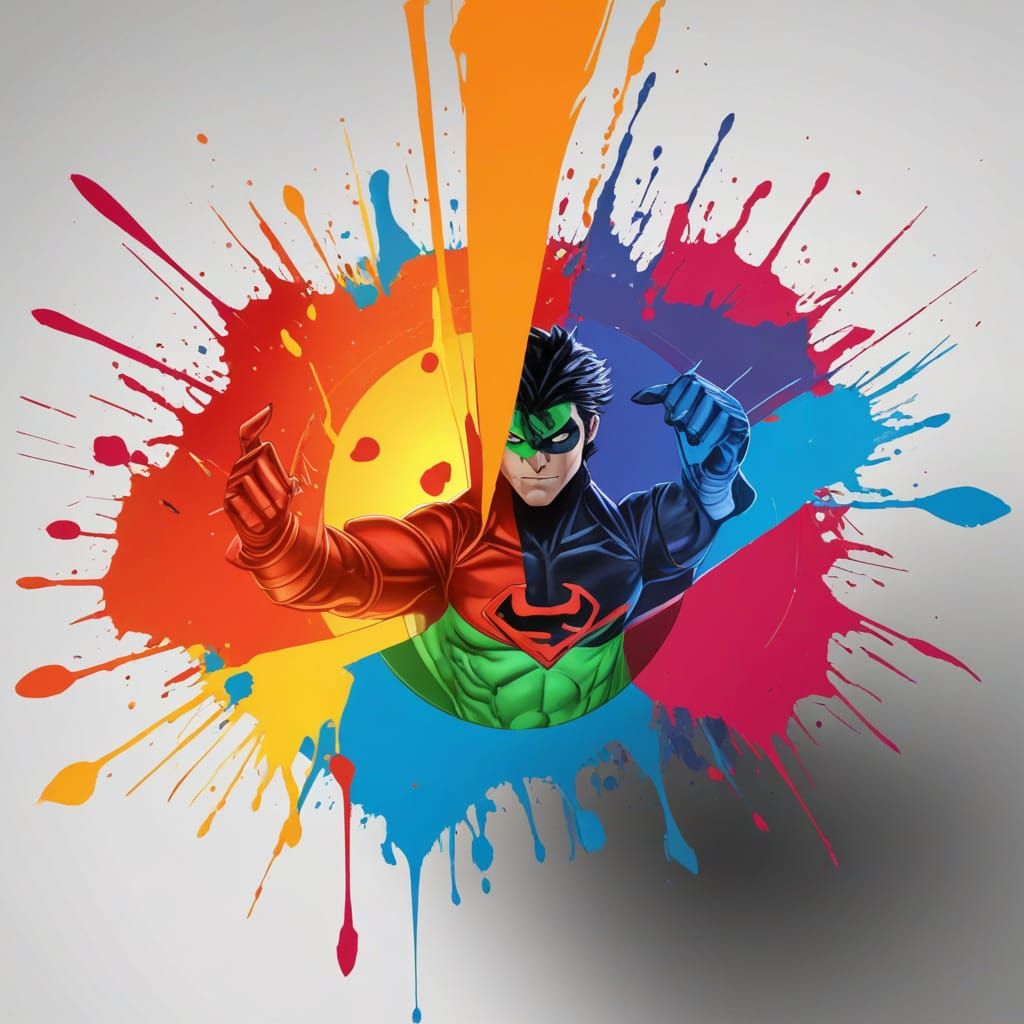 Tim Drake in Dark and Moody Streetlight Glow