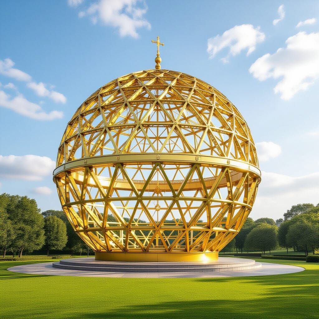 Golden Dome Sacred Geometry in UK