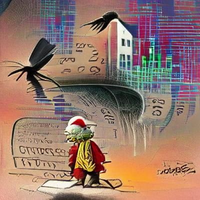 Scrooge AI Image