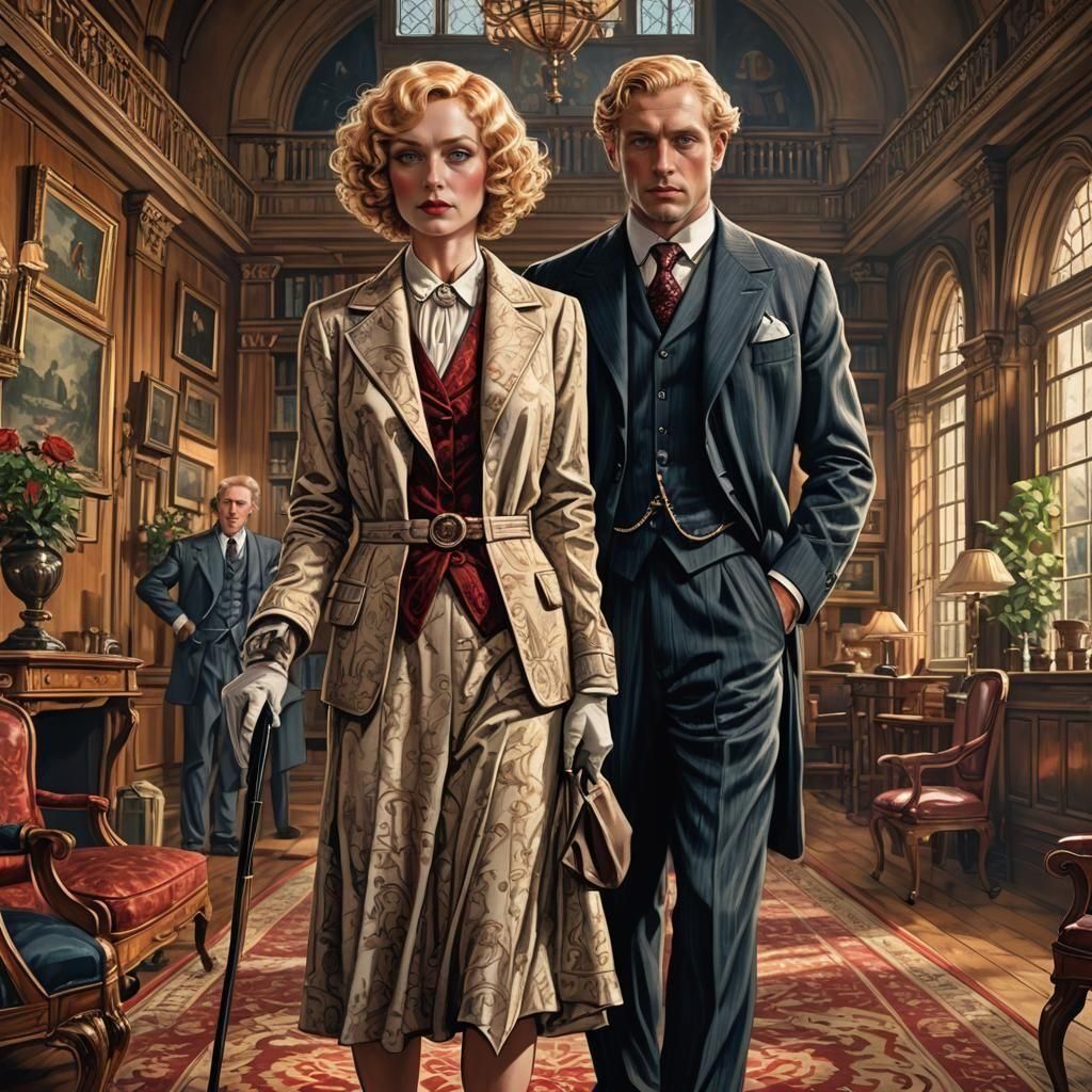 Lord Peter Wimsey and Harriet Vane