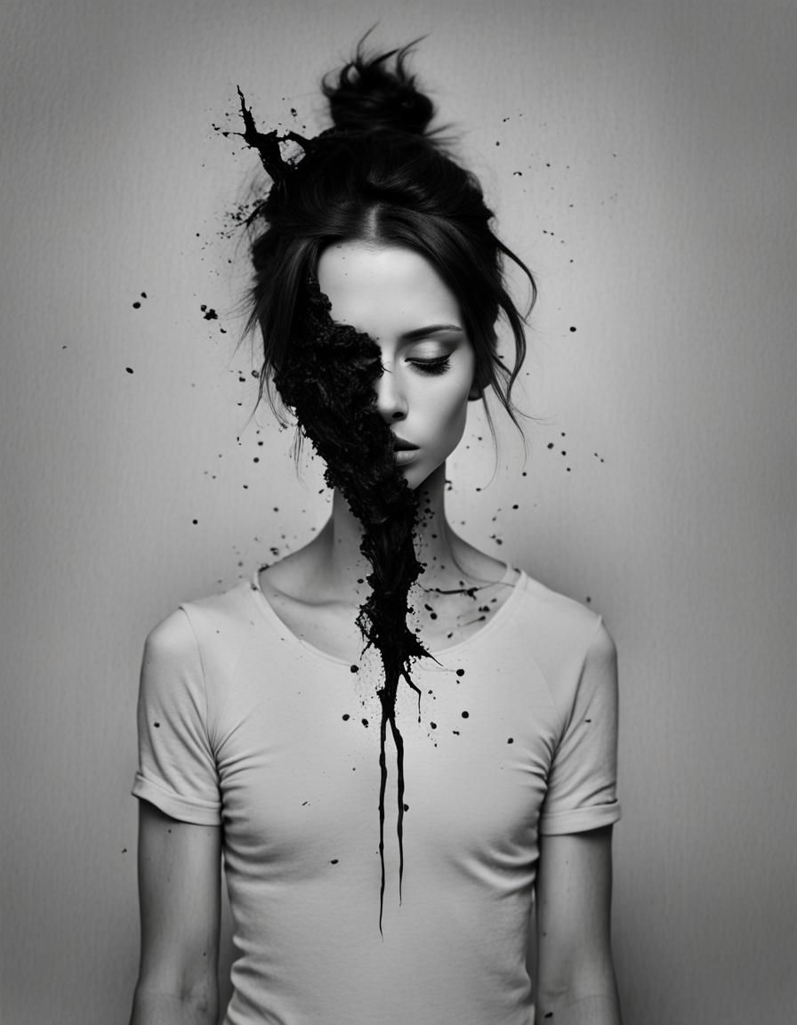 Abstract AI Rendering of Hidden Emotions