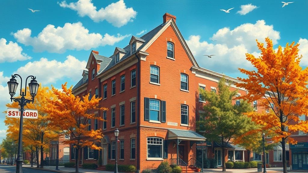 Charming Brick Townhouse on Autumn Street