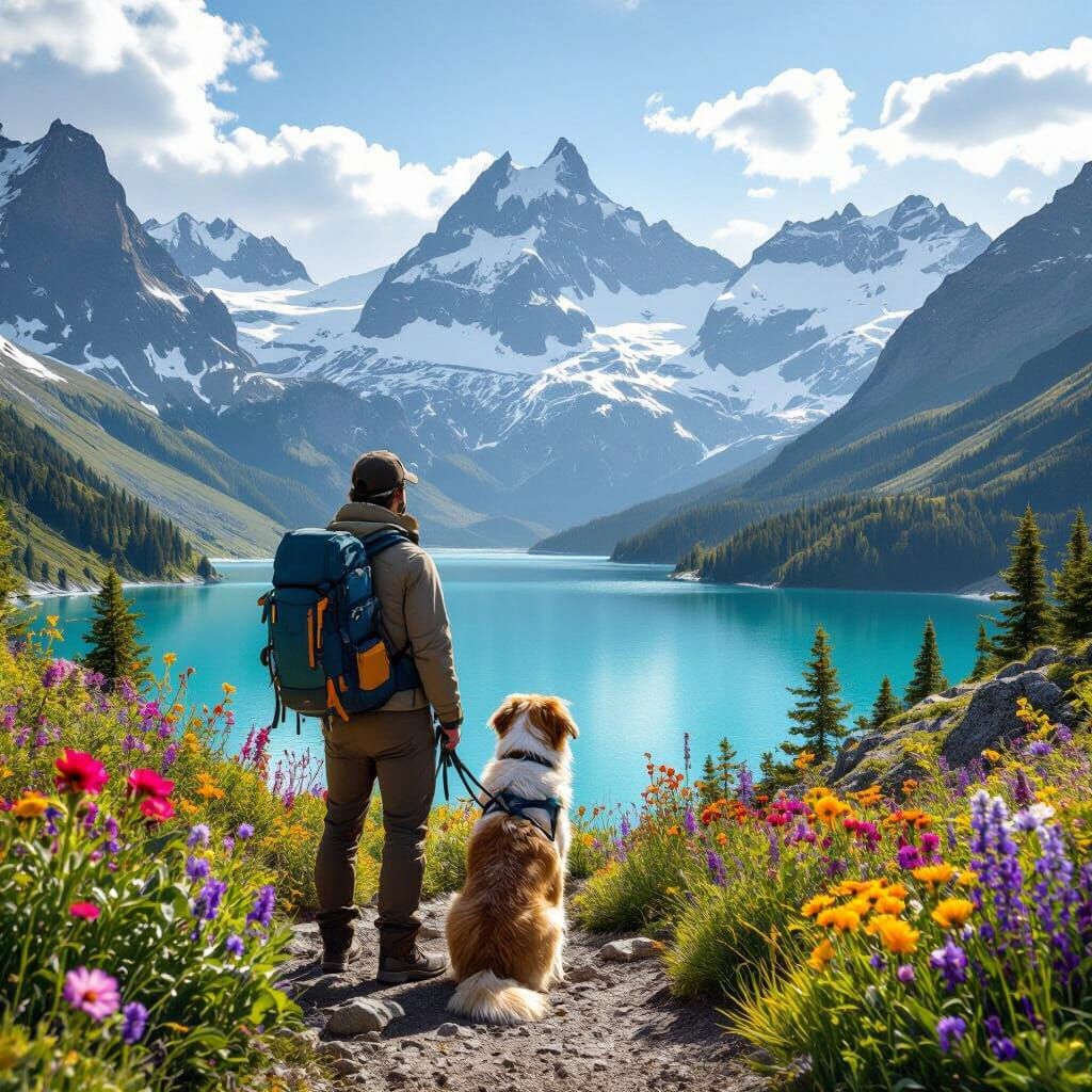 Glacier National Park: A Hyperrealistic Landscape