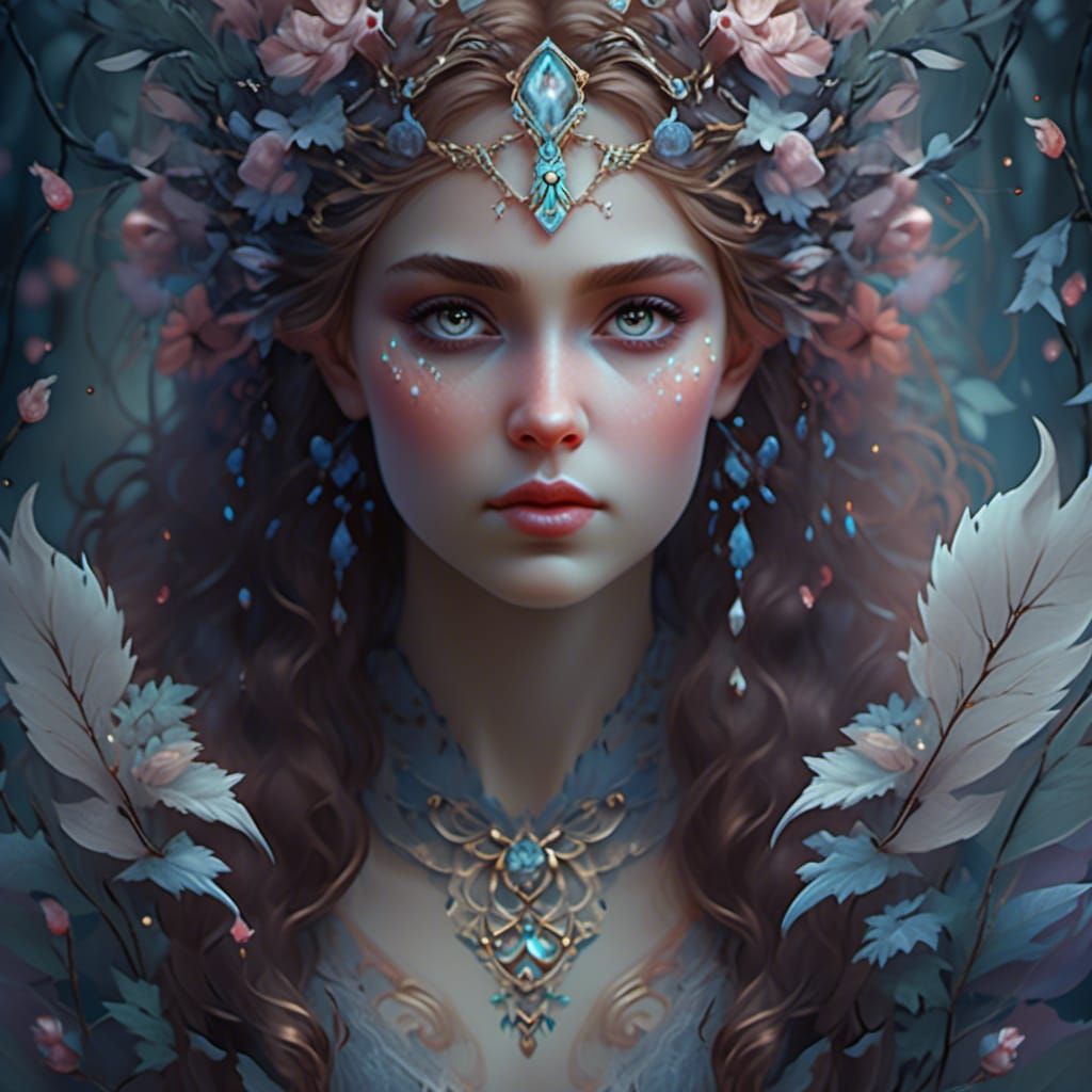 Her eyes, they shimmer like the dew