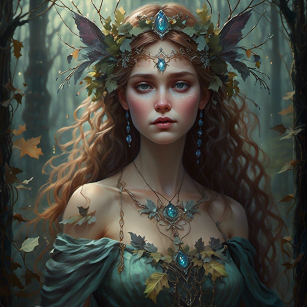 Her eyes, they shimmer like the dew