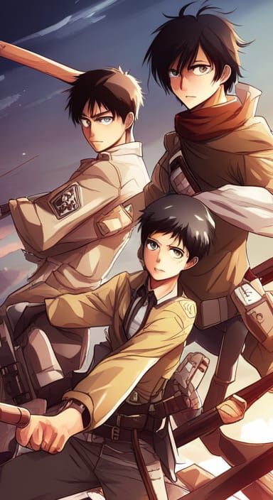 Attack on Titan Anime Key Visual