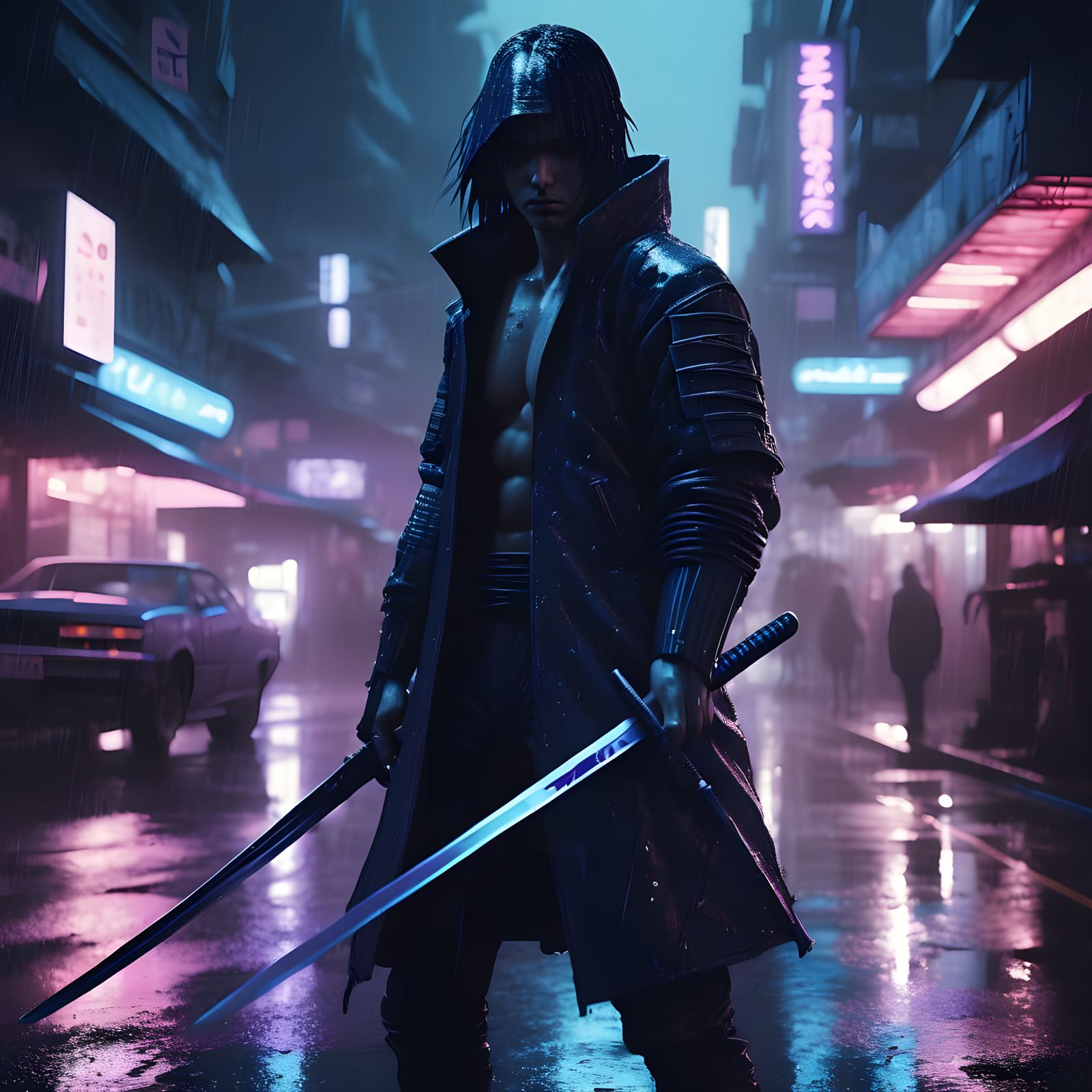 Samurai of Neon Dreams