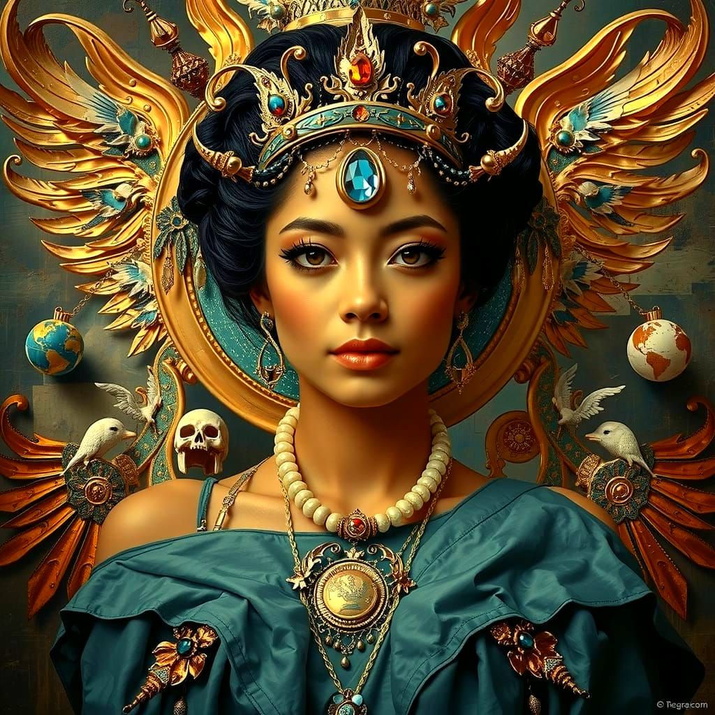 Mysterious Organic Landscapes in Photorealistic Hyperrealism