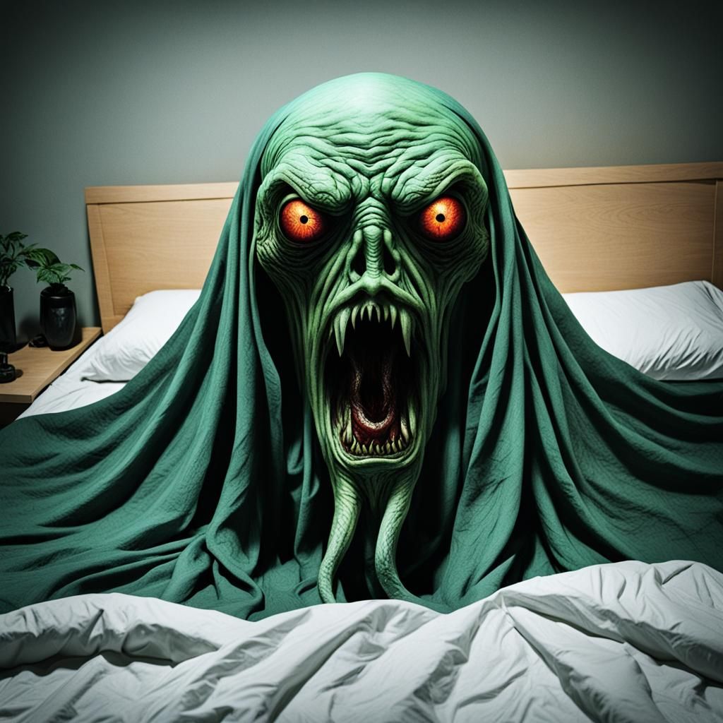 Horrifying Sleep Paralysis Demon Nightmare Vision