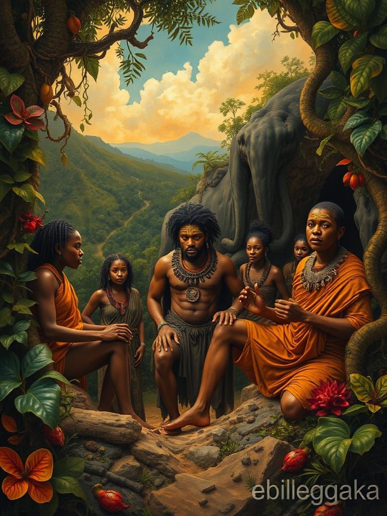 African Landscape Gives Birth to Humanity in Rich, Earthy Co...