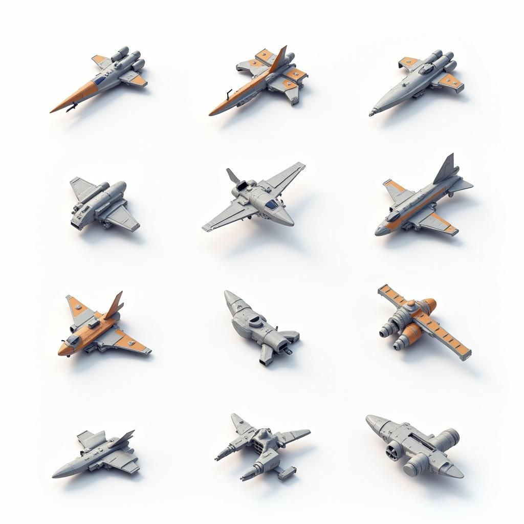 Pixel Space Warships Icons for Boardgame Counters