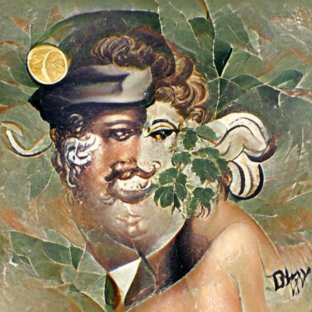 AI Interpretation of Dionysus