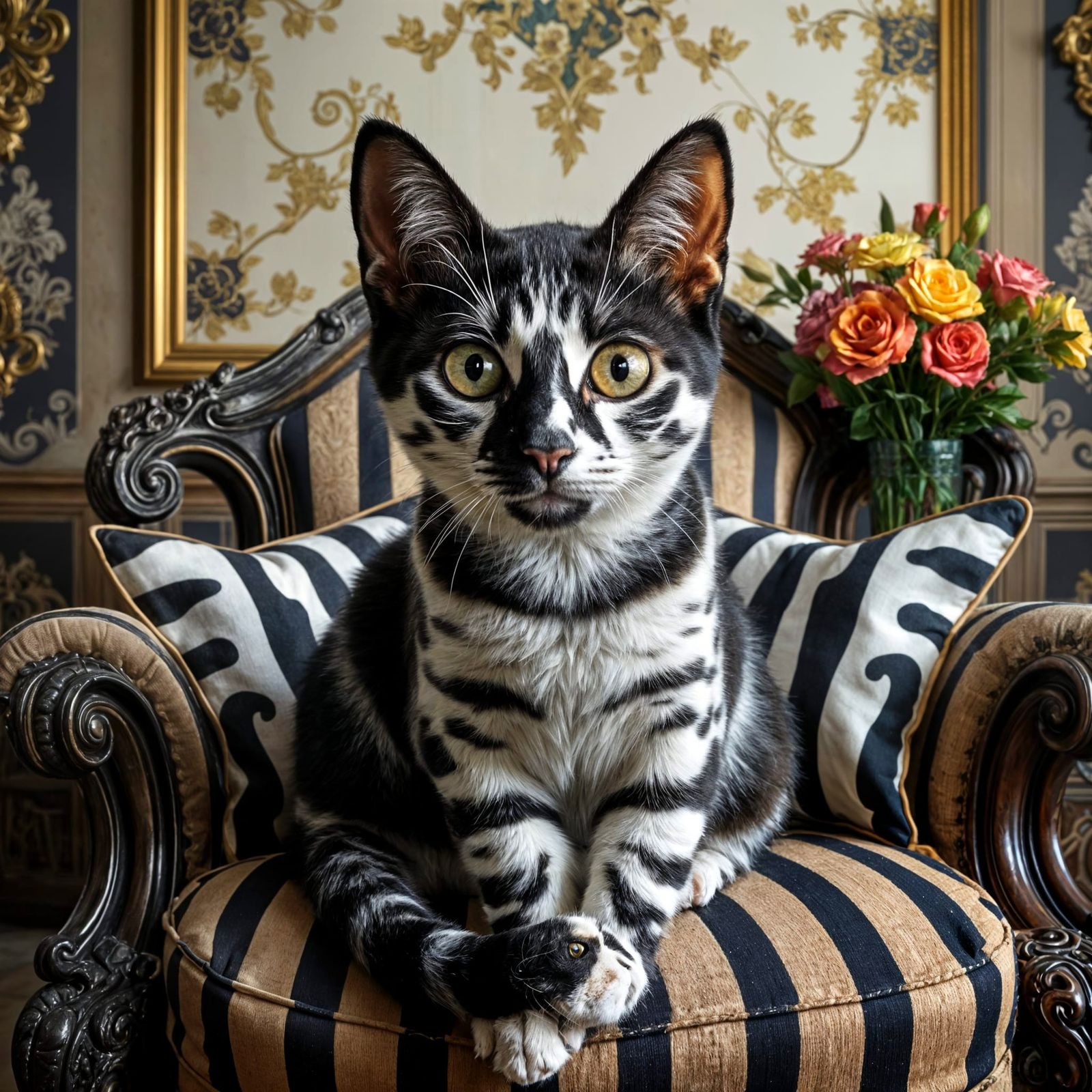 Striped decor
