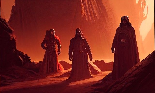 Sith Warriors: Hyperdetailed Galactic Concept Art
