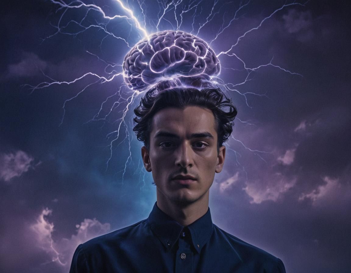 Surreal Mindscape: Electric Youth in a Dreamlike State