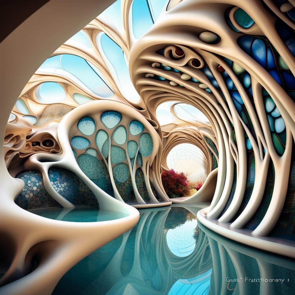 Breathtaking Abstract Home Architecture in Art Nouveau Style
