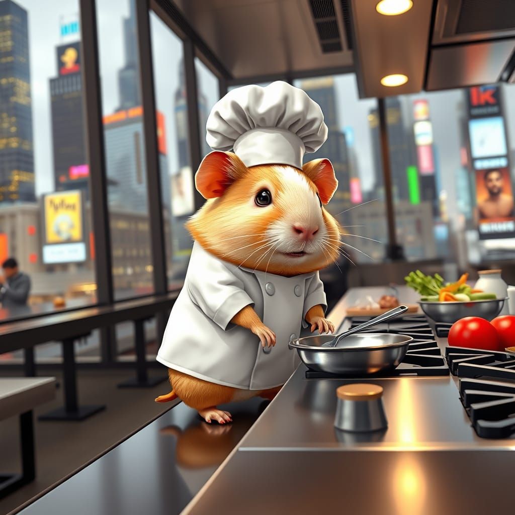Chef Guinea Pig
