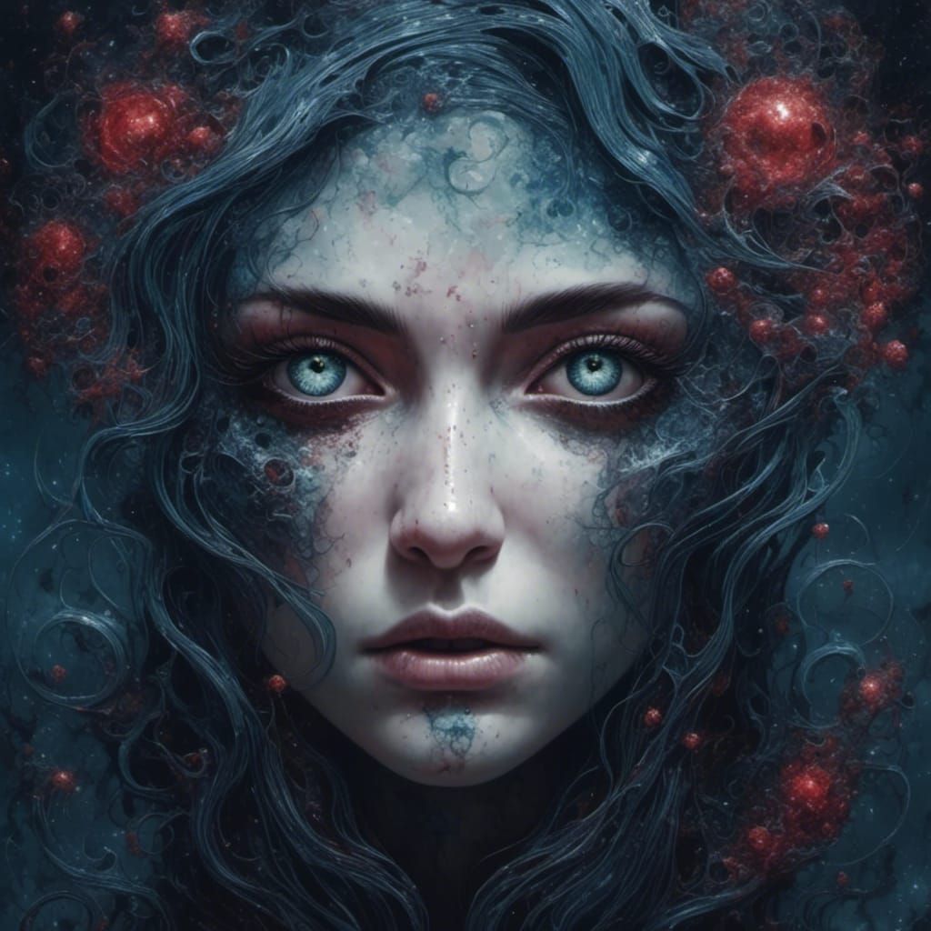 Captivating Gaze: Soulful Eyes in Hyperreal Detail