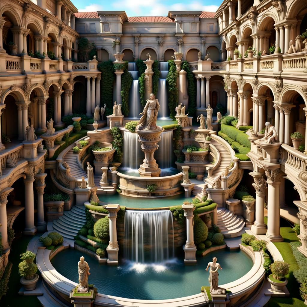 Roman Courtyard