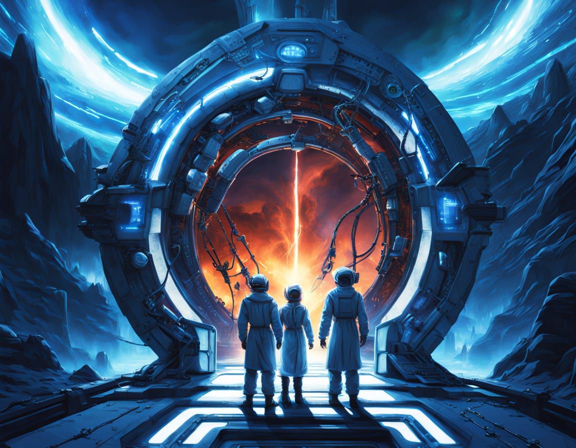 Scientists Discover Alien Portal in Digital Painting