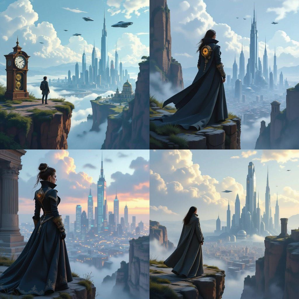 Past and Future Collide in Abstract AI Art