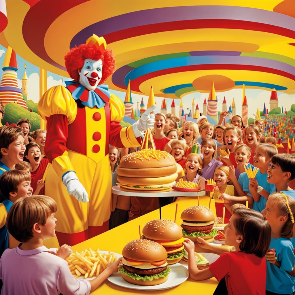Ronald McDonald's Fantasy Burger Palace