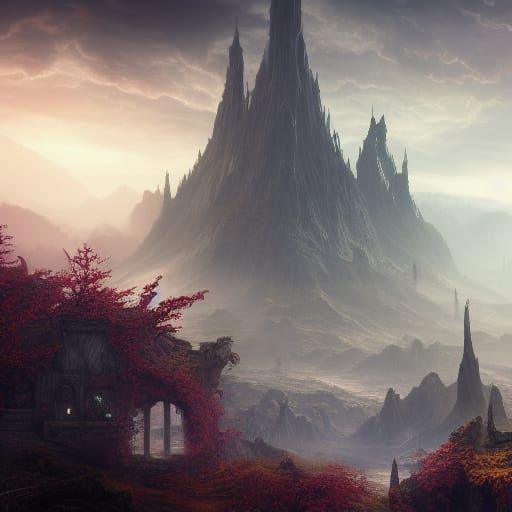 Fantastical Matte Painting: Secret Power Revealed