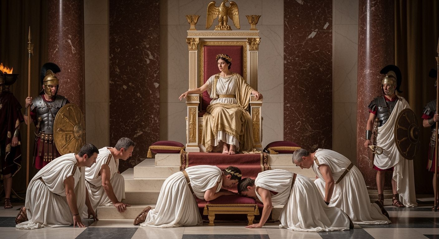 Empress Messalina's Throne Room in Ancient Rome