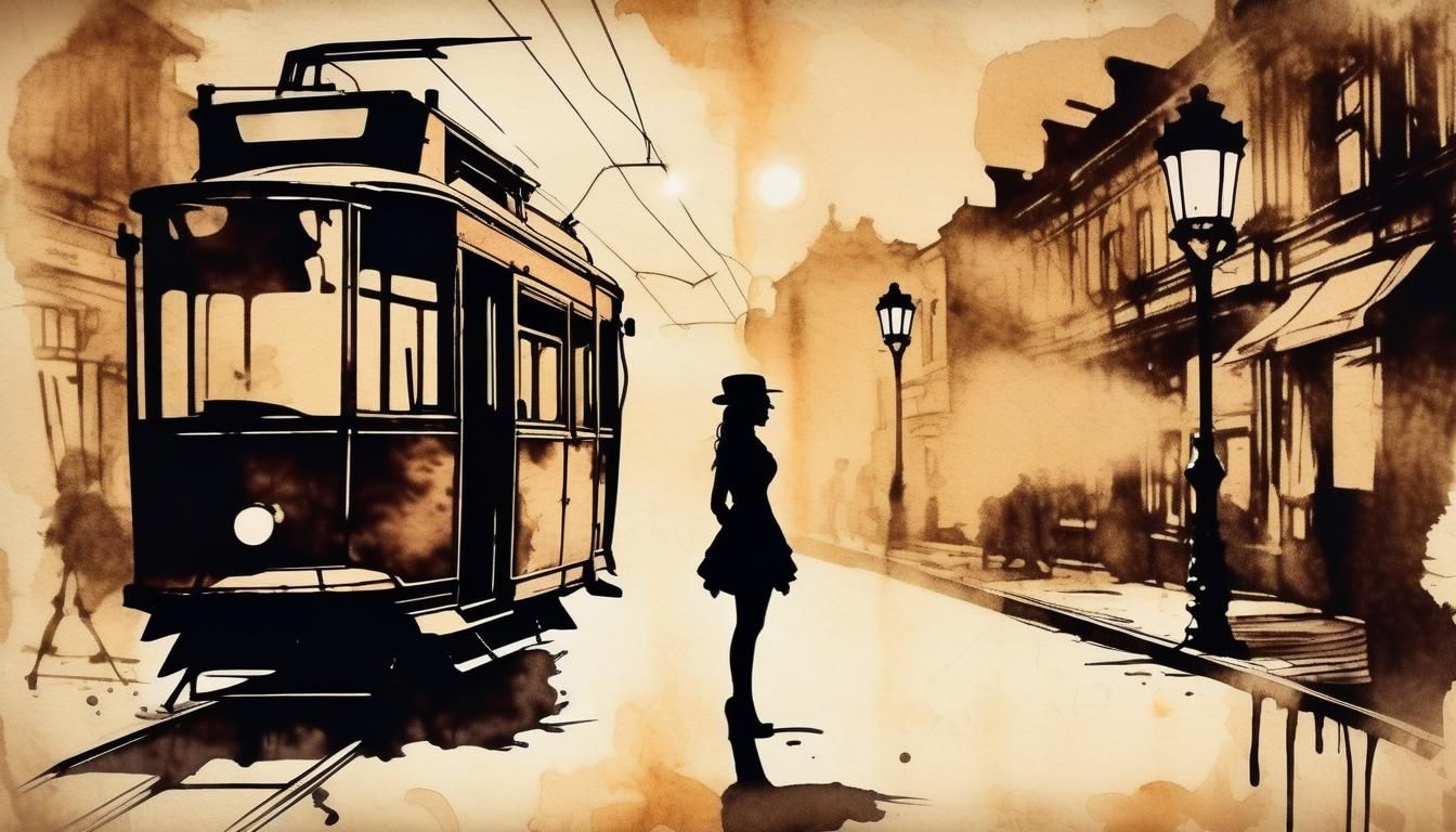 Steampunk Ink Silhouette by Tram on Vintage Street