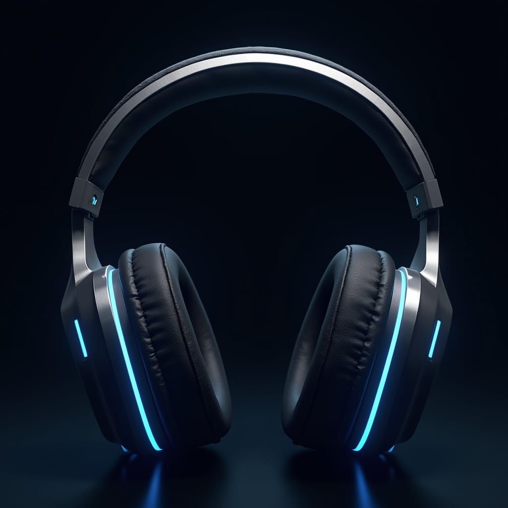 Futuristic Headphones With Integrated Cooling Fans