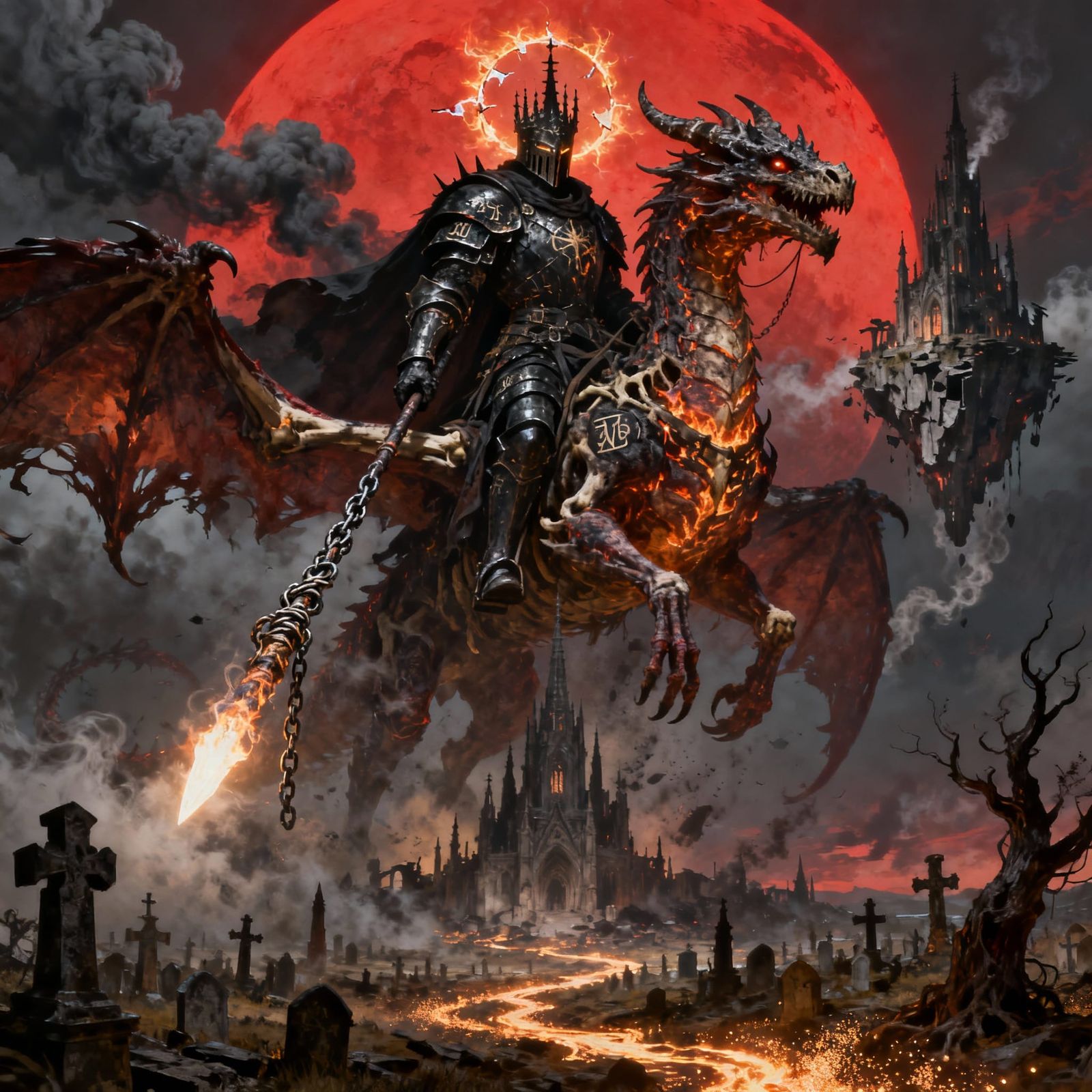 Gravemarch the Ashbound and Vyrmhal the Hollow Pyre