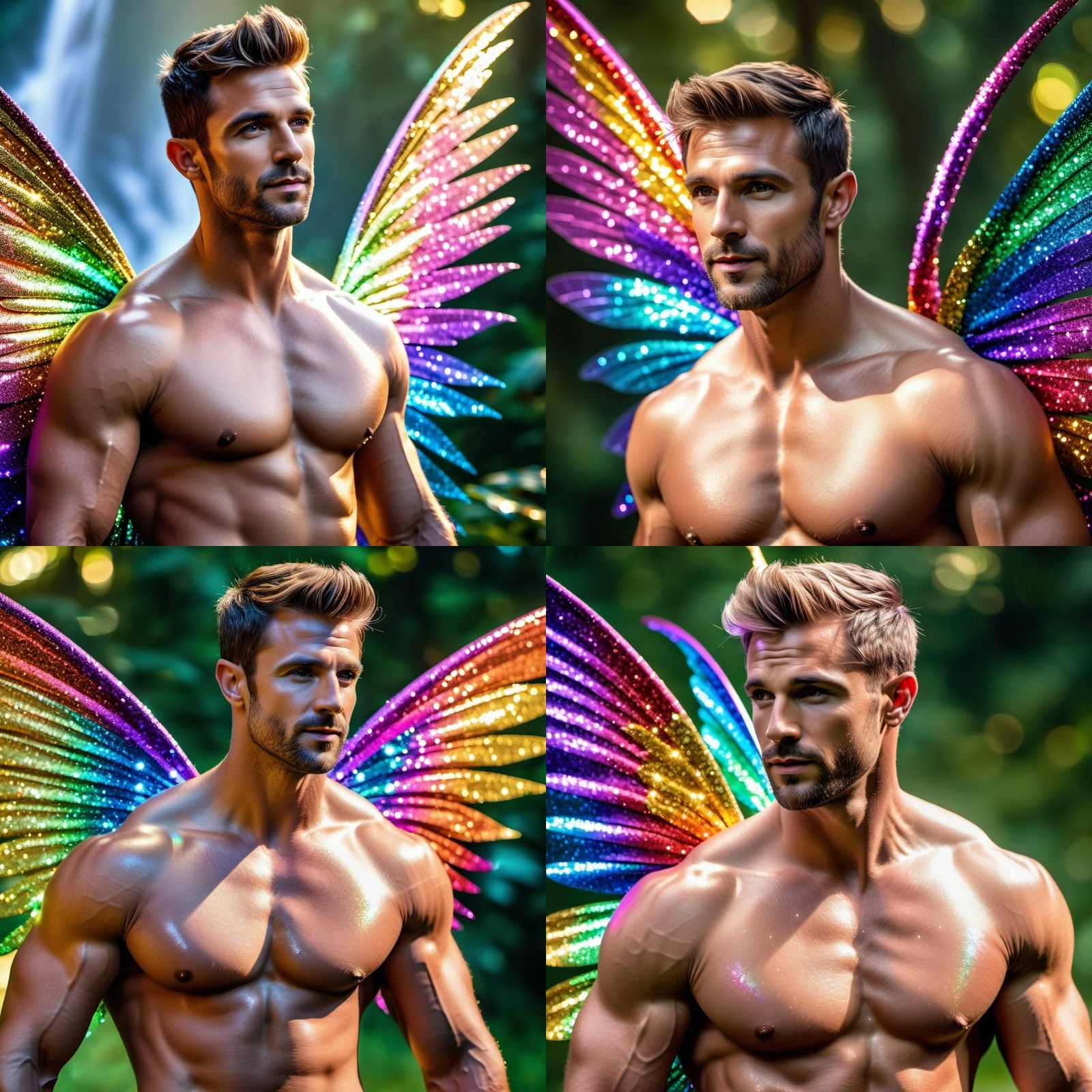Rainbow Fairy Man