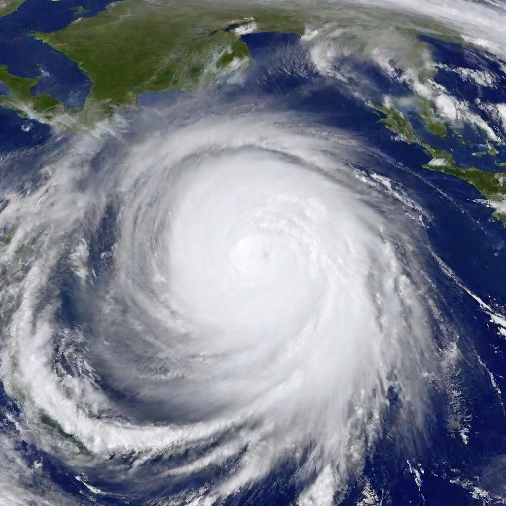 Hurricane Nadine: AI-Generated Storm